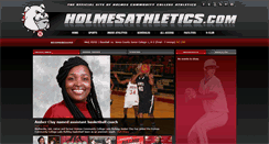 Desktop Screenshot of holmesathletics.com